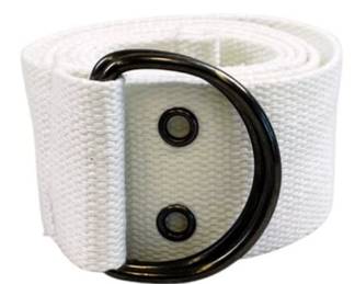 White Knit Belt - Size 31