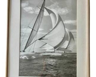 Framed Photograph - Labeled Zio And Nightwing NYYC Cruise 1989, Rosenfeld