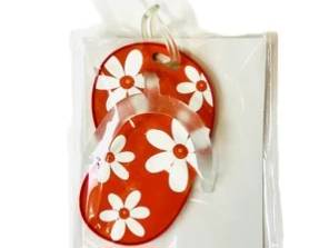 New! Twos Company Luggage Tag