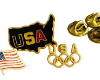 America Themed Pins