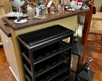 Wine Rack and Snowman Collections