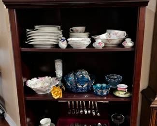 Haviland dishes and Silverplate