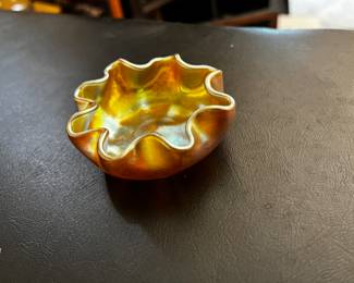 Tiffany Favorite small glass bowl, maybe master salt
