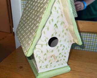 Ceramic Bird House