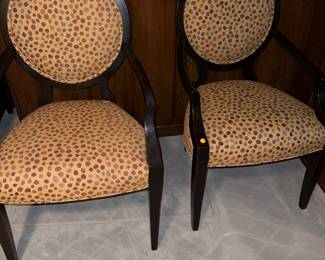 Armchairs, set of 4