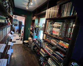Records, books and other items.