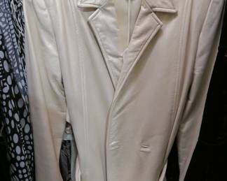 Vintage Oscar de la Renta Gold Leather Jacket