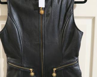 Vintage Rem Garson Leather Vest