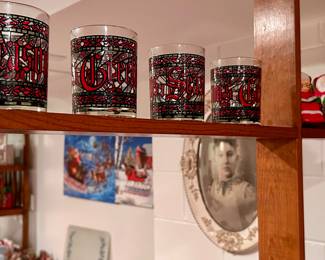 Houze Seasons Greetings glasses (4 pc)