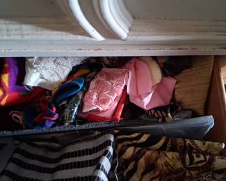 Drawer of materials