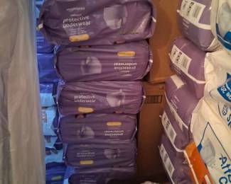 Amazon Basics Protective Underwear $10 a bag