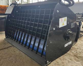 Unused CK-MB27F Concrete Mixing Bucket Skid Steer Attachment | 27-inch