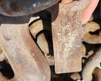 5/8 inch Industrial Chain 16,500 WLL 12ft Reach