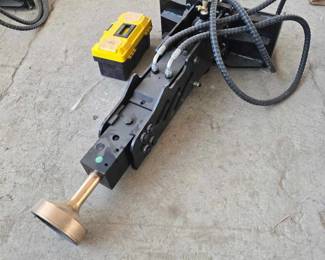 Unused CK-D45 Hydraulic Pile Hammer | MINI Skid Steer Attachment
