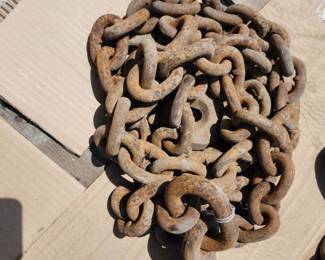 5/8 inch Industrial Chain 16,500 WLL 12ft Reach
