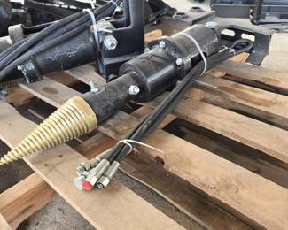 Unused Mini Excavator Hydraulic Wood Drill Attachment