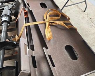 (1) Unused Industrial Skid Steer Equipment Mounting Plate