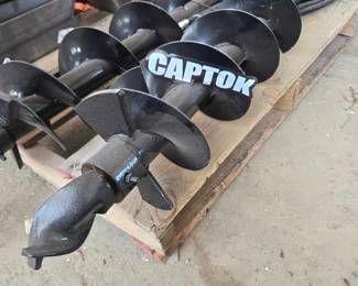 Unused Mini Excavator Hydraulic Auger Drive with 8-inch Auger Bit