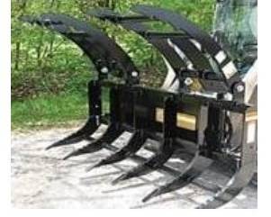 Unused Wolverine Skid Steer Brush Grapple. SBG-13-72W/ 84in