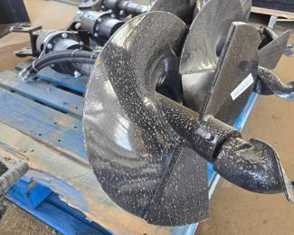 Unused Mini Excavator Hydraulic Auger Drive with 16-inch Auger Bit