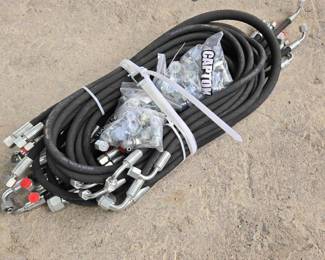 Unused Hydraulic Hose Assembly with Fittings