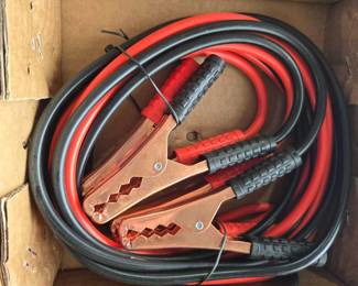 Unused 13ft Jumper Cables with Copper Clamps | 3 sets