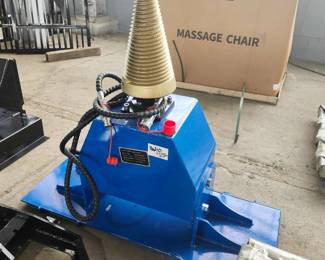Unused CK-P380 Skid Steer Wood Splitter Attachment 90KN