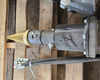 Unused Mini Excavator Hydraulic Wood Drill Attachment