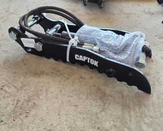 Unused Mini Excavator Hydraulic Thumb Attachment  - Retail: $1,250