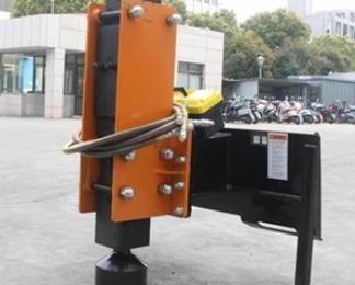 Unused Wolverine Skid Steer Post Pounder | PD-12-08D
