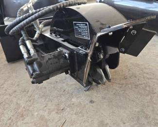 Unused MINI Stump Grinder | CK-SZYMLJ Mini Skid Steer Loader Attachment