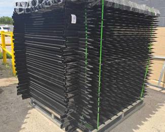 Unused Iron Fencing | 45 piece | 6ft x 5ft 