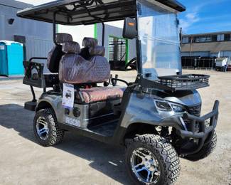 Unused 2025 IR IRGC80 GOLF CART - THESE GOLF CARTS ARE NOW ASSEMBLED AND READY FOR REMOVAL!