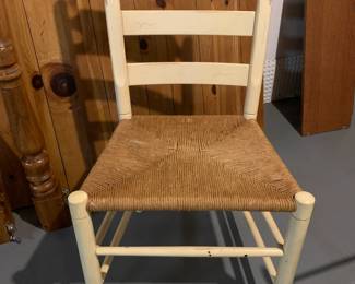 This is one of the 4 chairs that goes with the Ethan Allen table.
