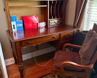 #41 Desk and chair 52x25x55 $60.00