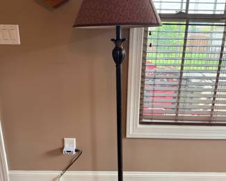 #19 Floor lamp 60"H $45.00
