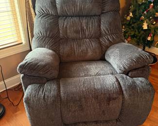 #29 Navy rocker recliner Like New! $125.00