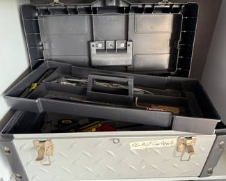 #51 Tool chest with some tools $60.00