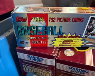 Bins FULL of sports collectables still new in package!!
