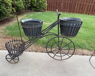 #49 Trike planter $40.00