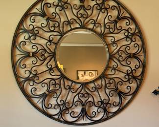 #14 Rod iron Mirror 43" $45.00