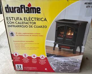 #40 Duraflame electric fireplace $35.00