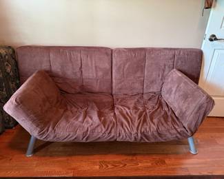 #38 Futon 70"L $40.00 with foldable arms