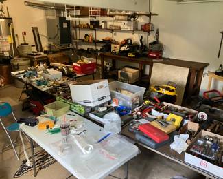 Loaded garage