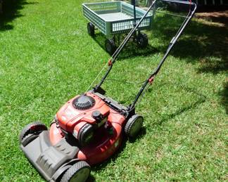 Toro Push Mower, Garden Wagon