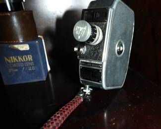 Vintage Paillard-Bolex Movie Camera