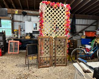 Bikes, screens coolers