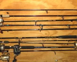Fishing Poles, Rods & Reels