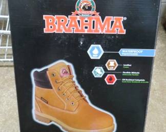 New Men's Brahma Waterproof Work Boots Size 10 1/2