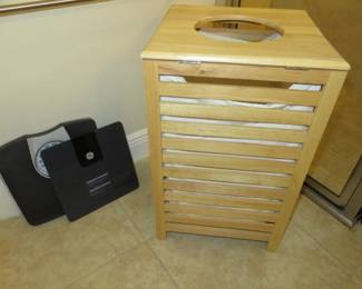 Wood Laundry Hamper
